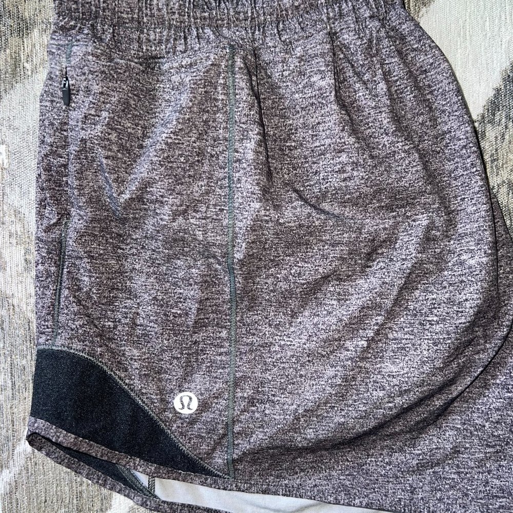 lululemon Hotty Hot shorts in Heather Lux Multi Black